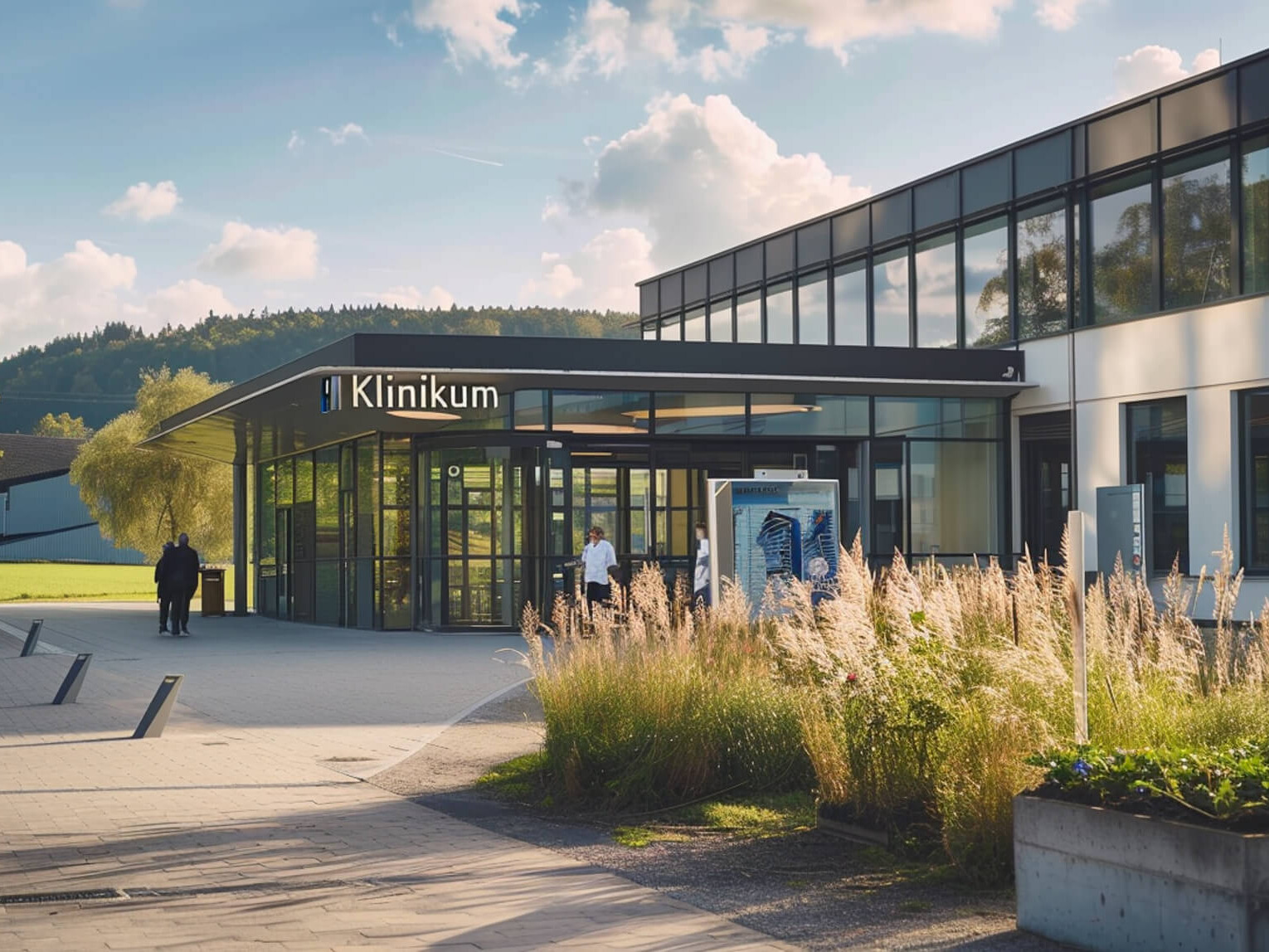 Klinik in ländlicher Region