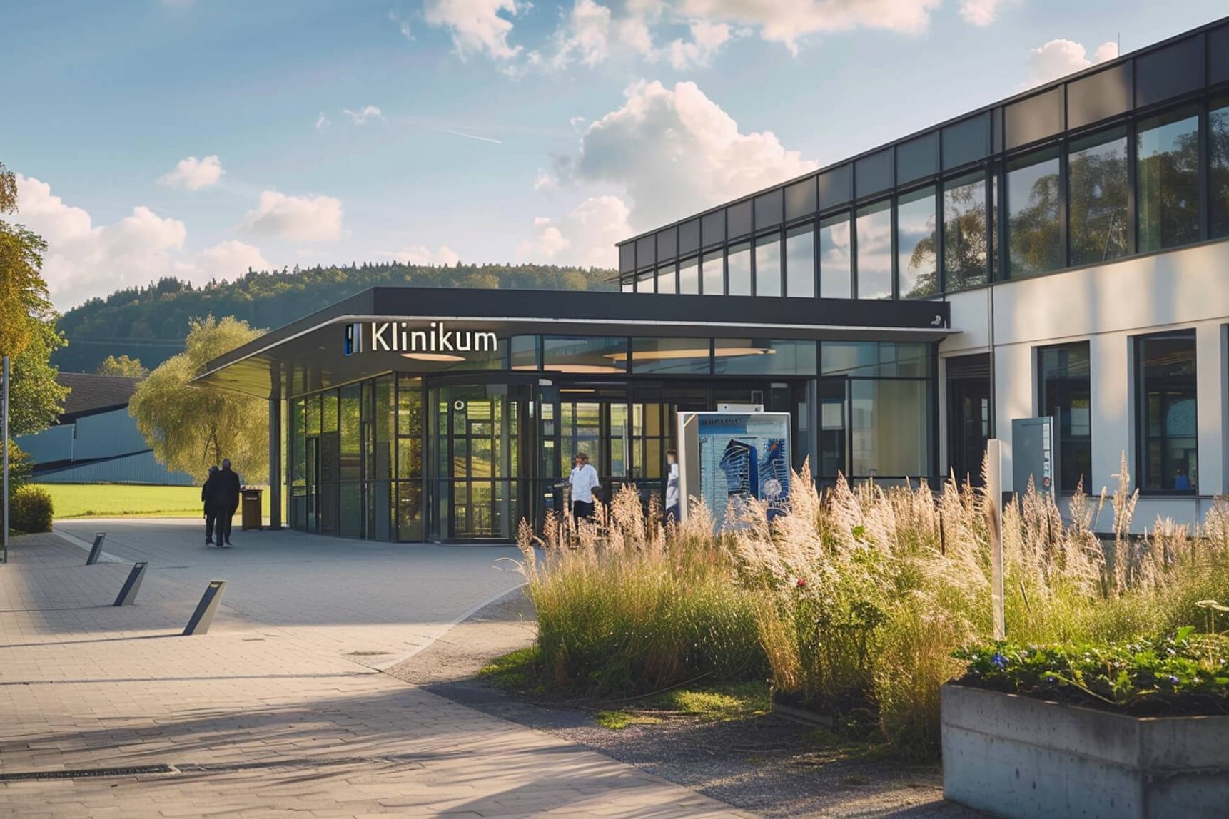 Klinik in ländlicher Region